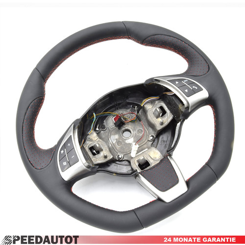 Volante pelle appiattito - volante,