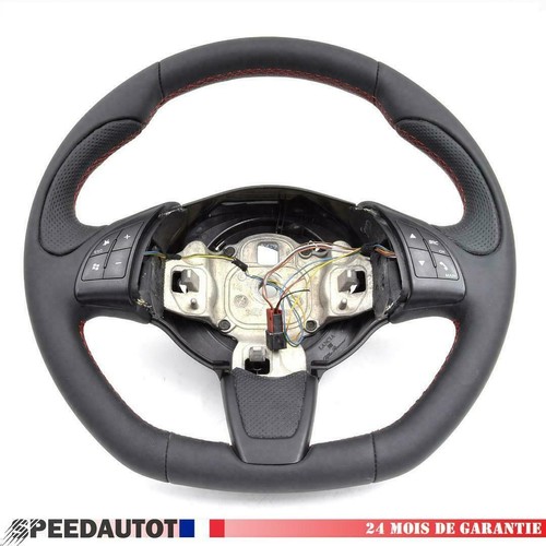 Tuning volant cuir aplati - ,